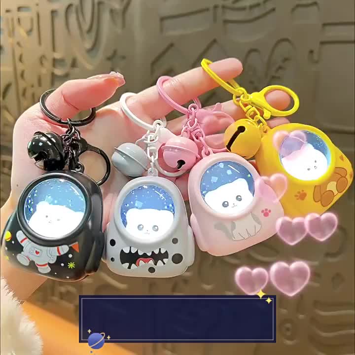 RK Gantungan Kunci Backpack Cat/Gantungan Tas 3D