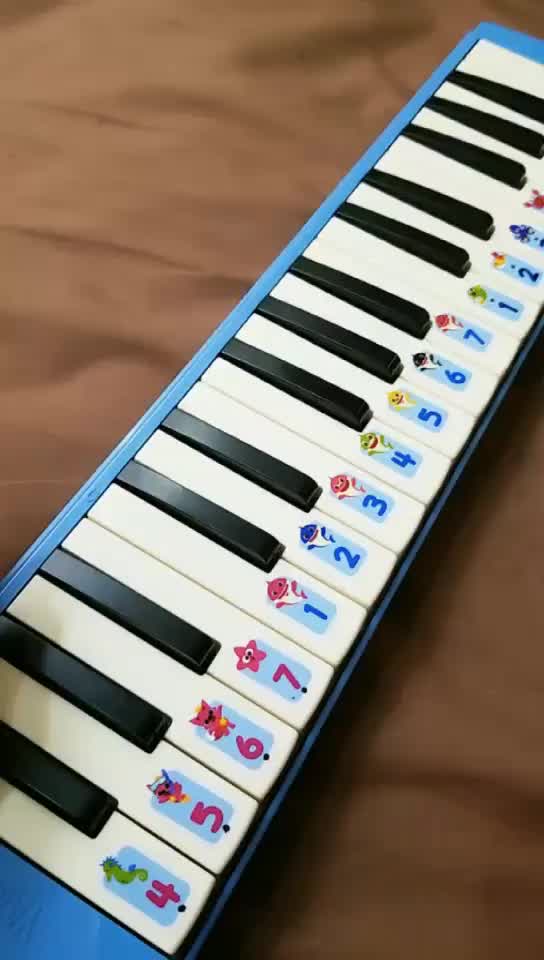 [ bisa Pilih motif ] Stiker pianika Sticker Not Pianika tuts piano