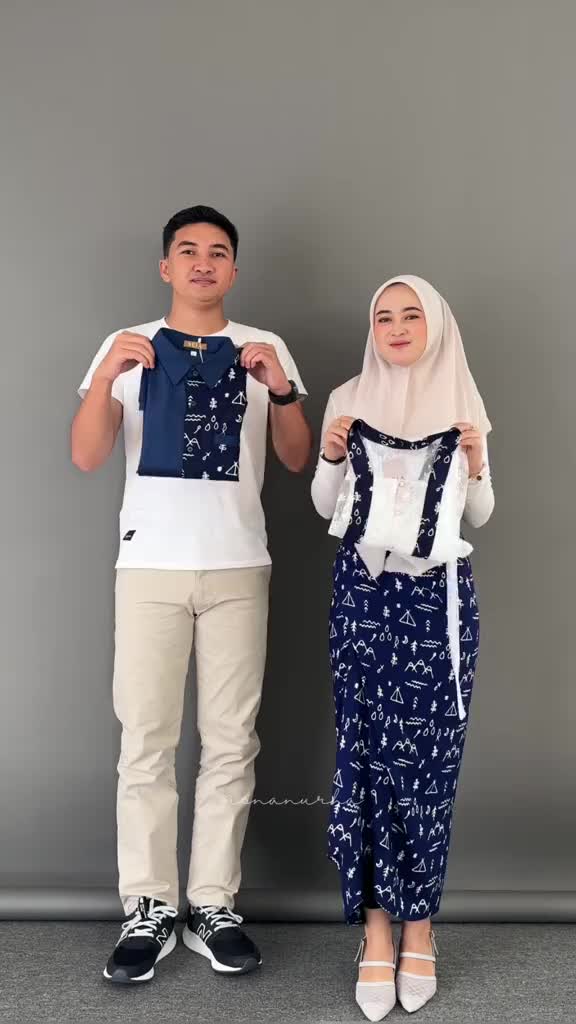 KEBAYA COUPLE - Setelan kebaya batik couple brukat aplikasi katun jumputan kemeja pria lengan panjang batik elegan outfit kondangan lamaran bawahan batik lilit