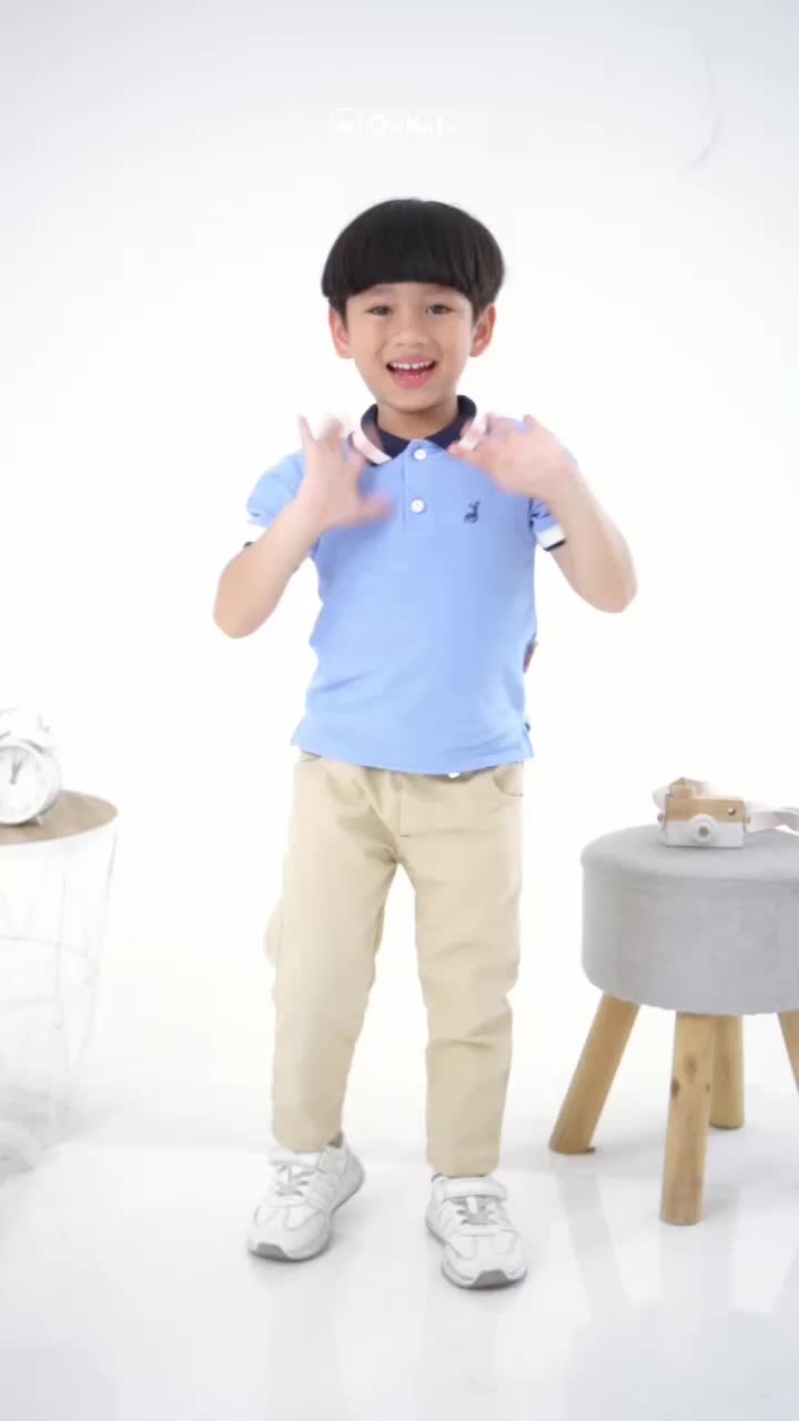 OVIKIDS Flint - Atasan Anak Laki Laki Baju Anak Laki Laki Kemeja Anak 2-10 Tahun