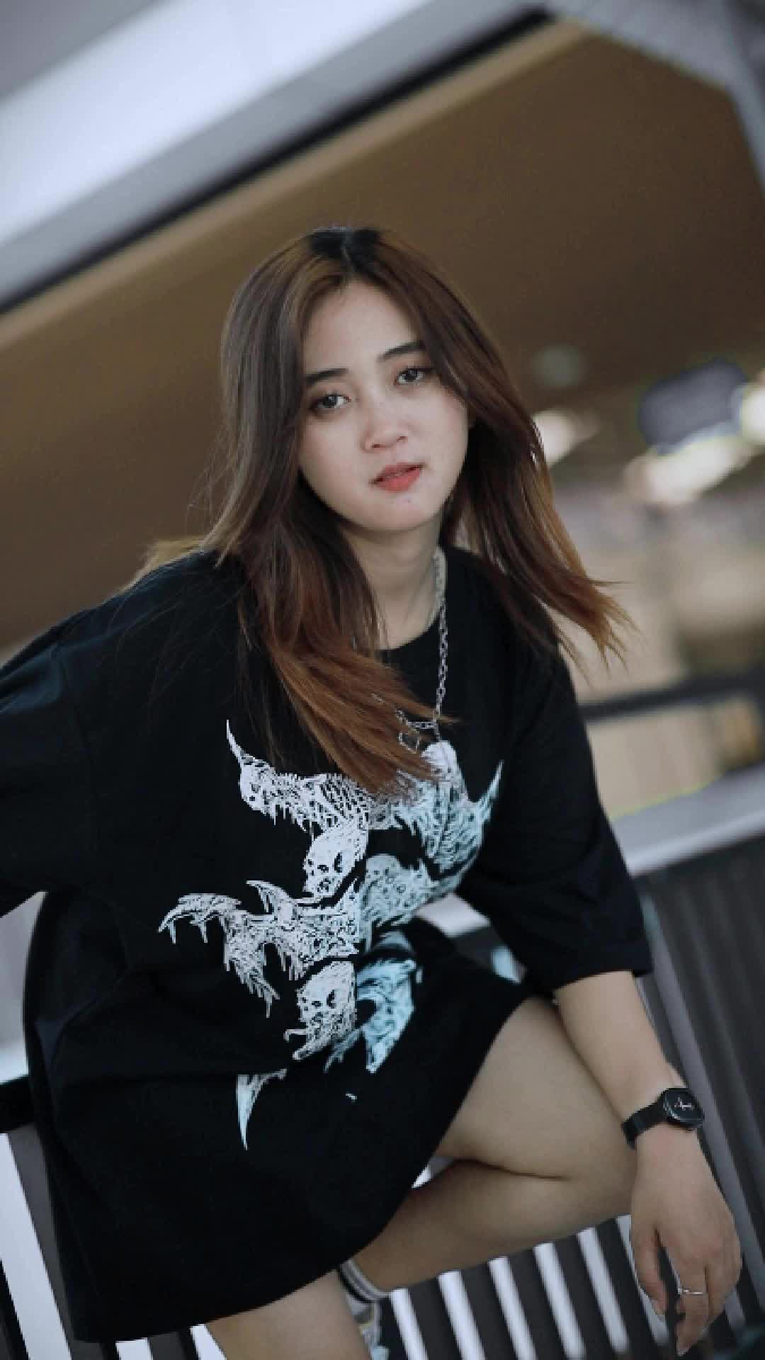 T-Shirt Oversize Skull Dark Side Baju Kaos Oversized Graphic Pria Wanita Triad A4901