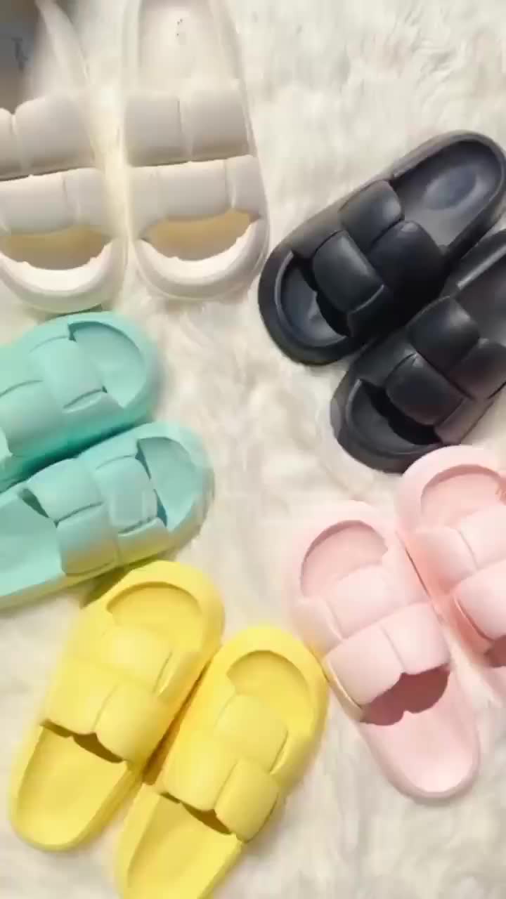 Limitless - Sandal Selop Wanita Empuk Ringan Antil Slip Nyaman Sendal Cewek Jelly Kekinian - Size 36 - 41 Sandal pink Shoes ( Karet )