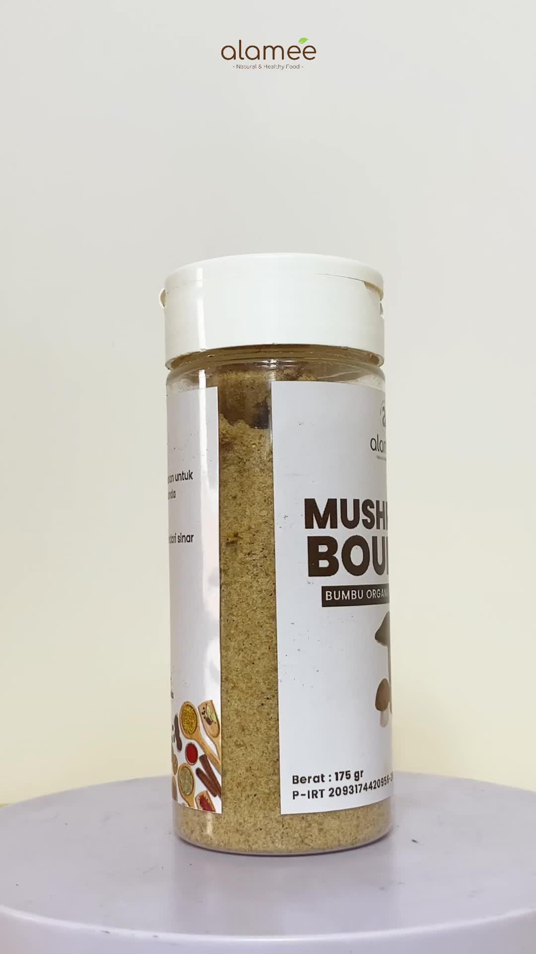 Kaldu Jamur Organik Mushroom Stock Powder Bouilon Penyedap Rasa Bumbu Dapur Masak