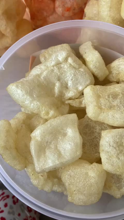 3 toples 5 ltr, Rambak Kulit Sapi, Camilan Kerupuk Kulit Sapi kerupuk dorokdok
