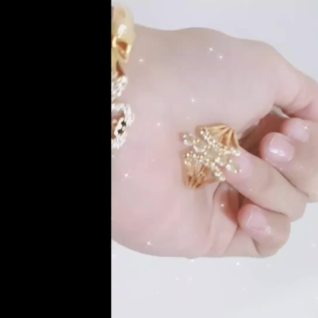 SET GELANG BANGLE DAN CINCIN DEWASA 2 IN 1 /SET-153
