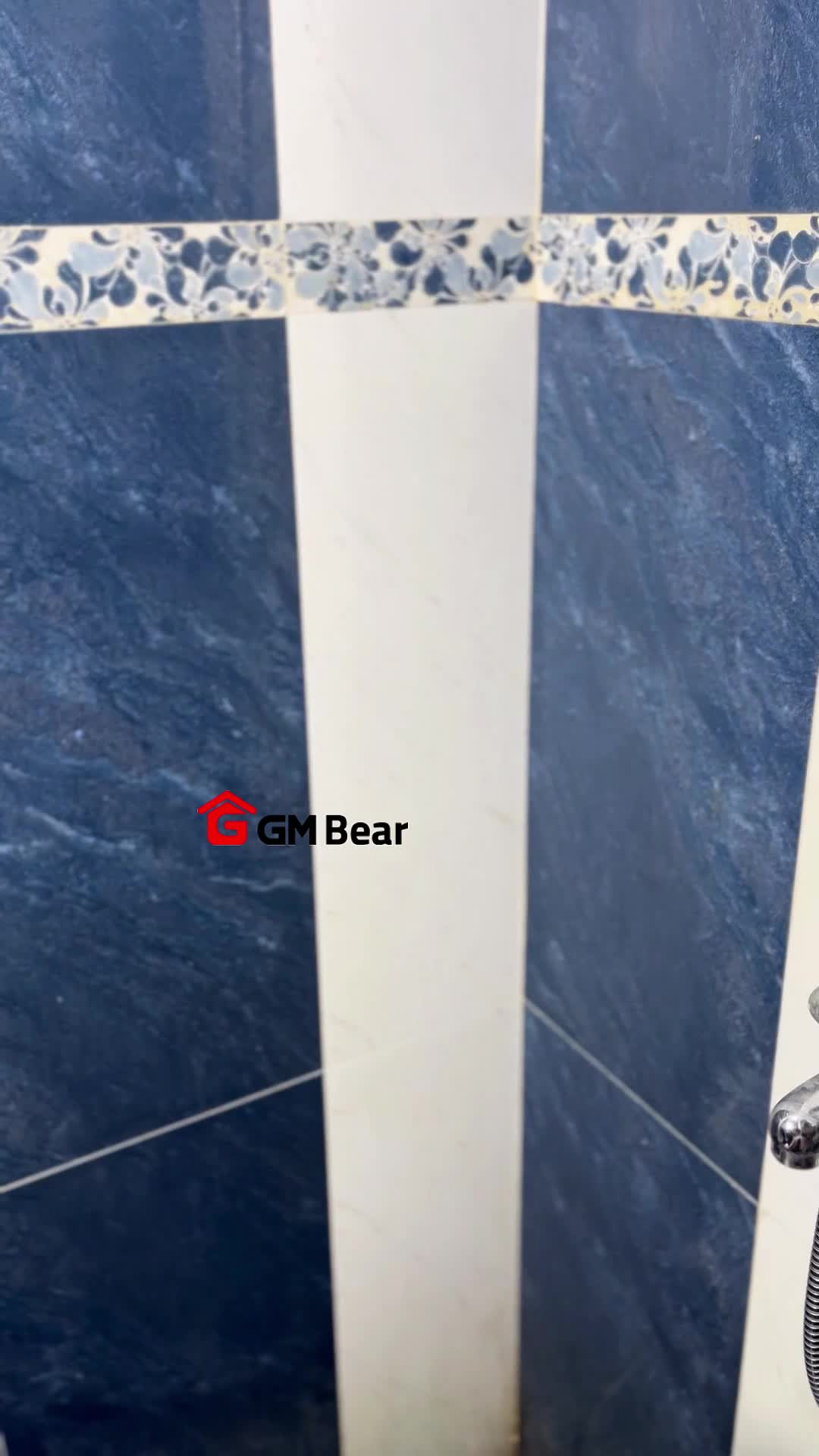 (COD)GM Bear Sikat Punggung Badan dan Sponge Puff Loofah 2 IN 1 2253 - Sikat Punggung Shower Puff 2 IN 1