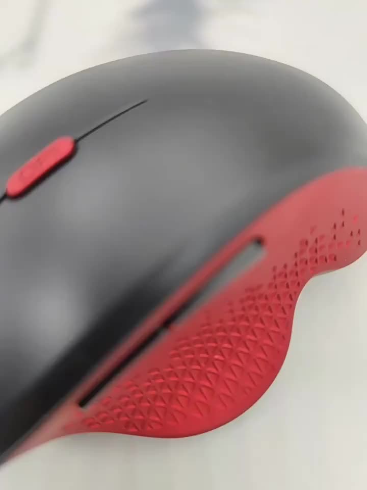 Actual 【COD】Wireless Mouse Rechargeable 2.4G Bluetooth USB Office Mute Gaming Mouse Support PC Laptop Tablet Mobile Phone With Type-C Adapter Led Button Computer Device wireless  mouse Portable frictionless  mouse Green Red