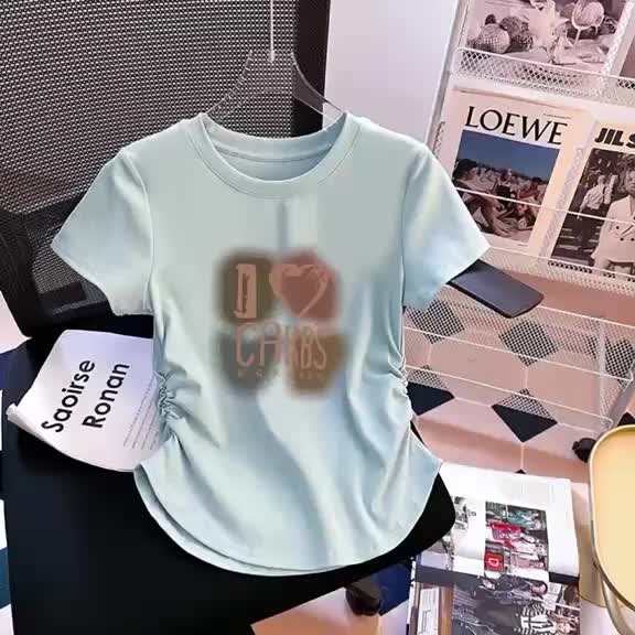 Baju Oblong Wanita Lengan Pendek/Bahan Spandek Distro Printing Premiun/Atasan / Baju Kasual/T-shirt Digital Fit