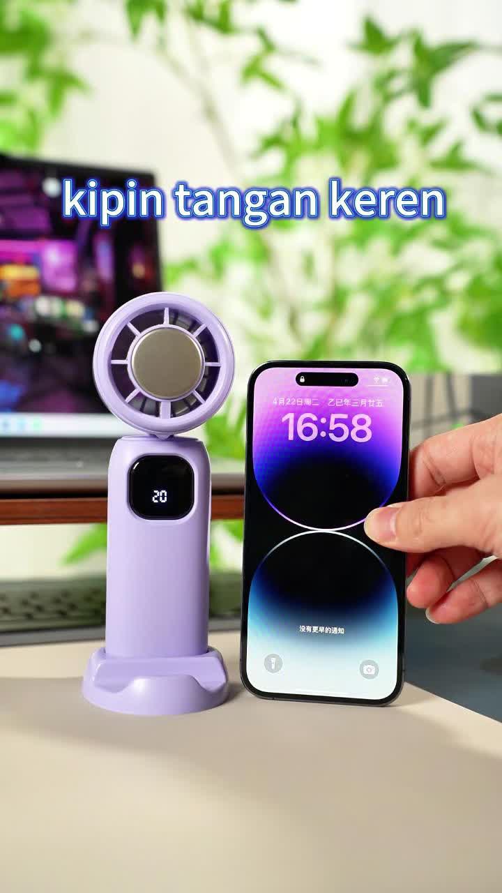 PulseOne ​​​​ kipin  semi-con desing ergo grip dingin batre tahan 2025 silent kipin lipat mini​ 100 level
