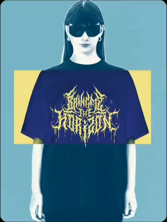 T-shirt Band Vintage Woopie Project Motif MCR Misfits BMTH Hitam Keren Baju Atasan Pria Wanita Dewasa Kaos Distro Cowok Oblong Katun Combed Sablon Plastisol Panjang