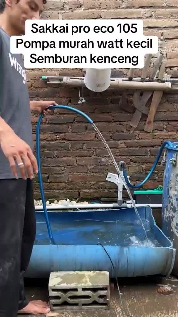 SAKKAI PRO ECO MESIN POMPA FILTER LOW WATT MURAH AWET