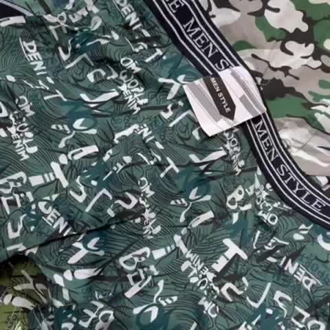 6-3 Pcs Celana Dalam Boxer pria Motif Printing / Random Motif
