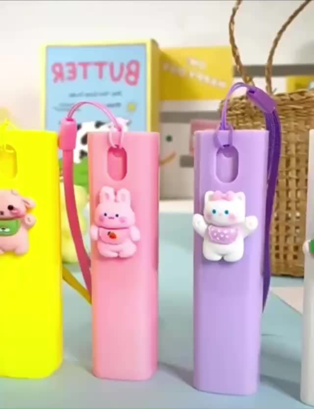 Botol Spray 10ML Mini Travel Wadah Handsanitizer Model Sanrio Karakter Lucu