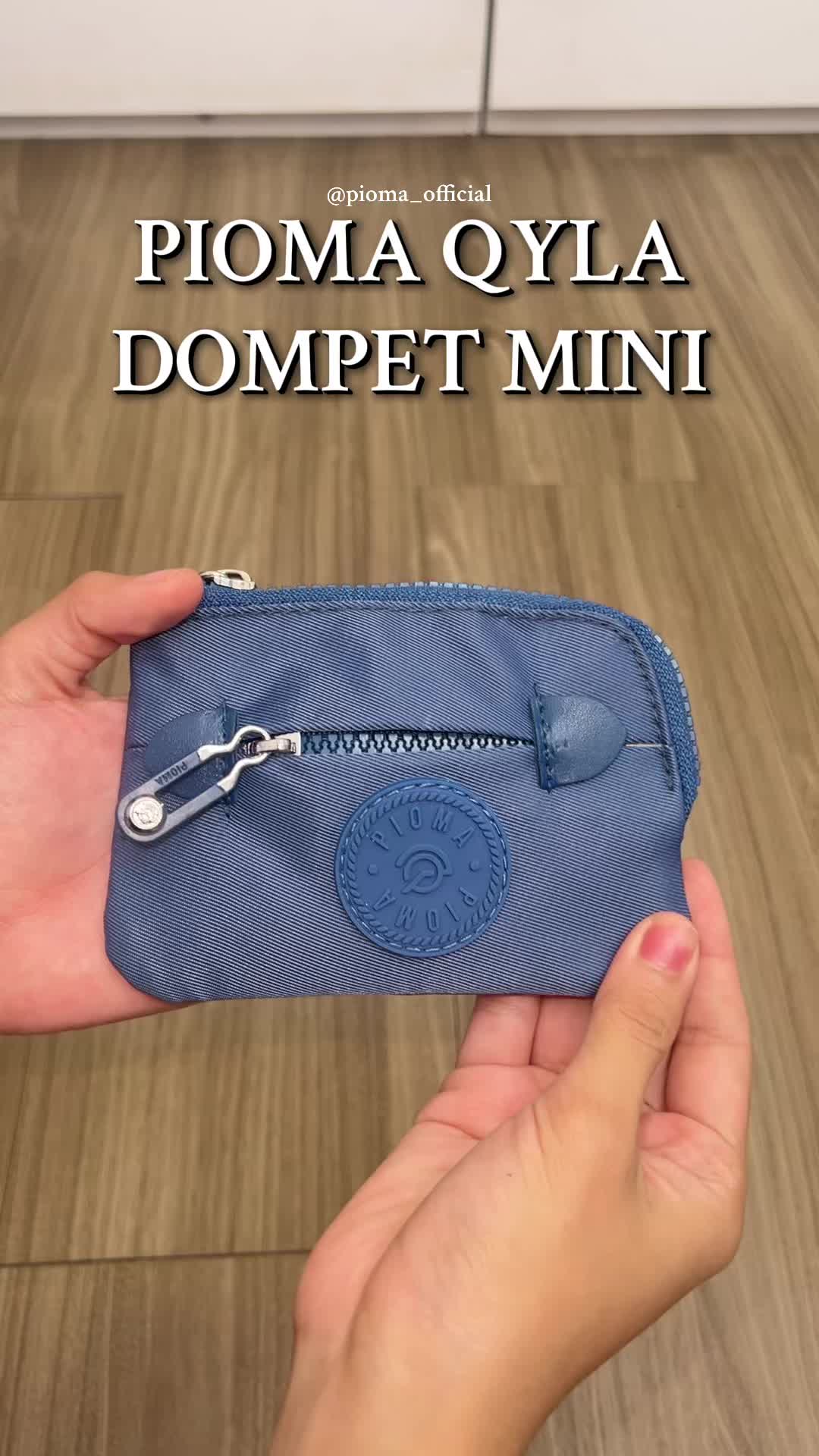 OPIOBAGS Pioma Qyla Mini Wallet - Dompet Kartu - Dompet Koin - Dompet Mini Wanita Pioma