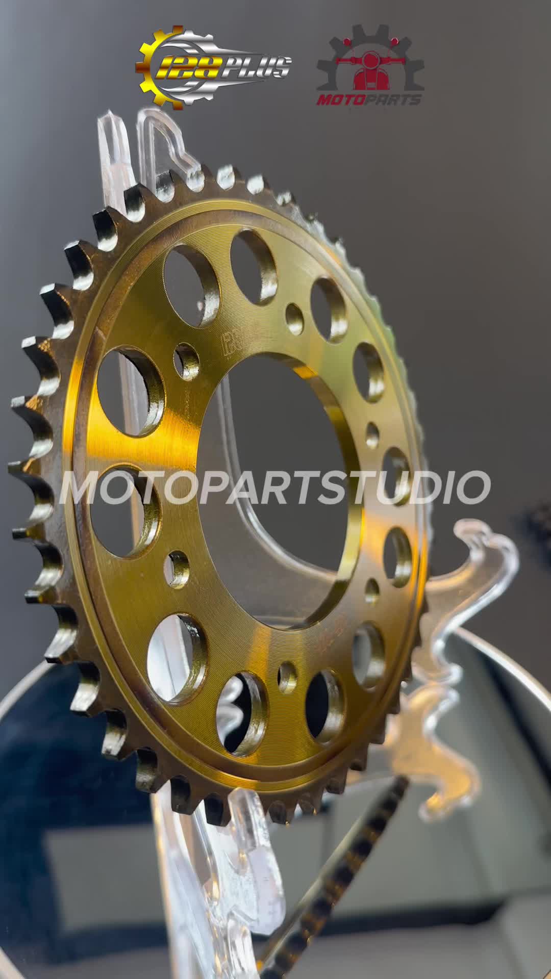 GEAR GIR SET GIRPAKET JUPITER MX KING JUPITERMX 150 14 42T 428H 128PLUS Gold Motorcycle