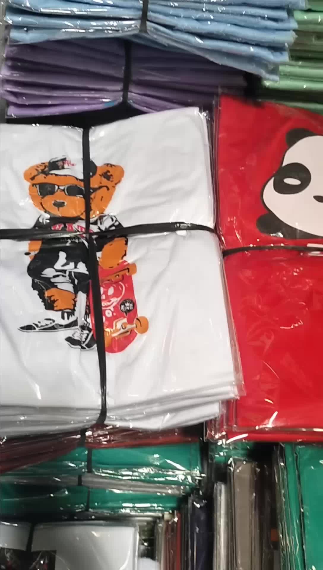 Paket murah 100 Ribu Dapat 7 Kaos bahan Polyester no Katun Crew Neck MOTIF BONEKA Distro Nyaman Soft Oblong Wanita