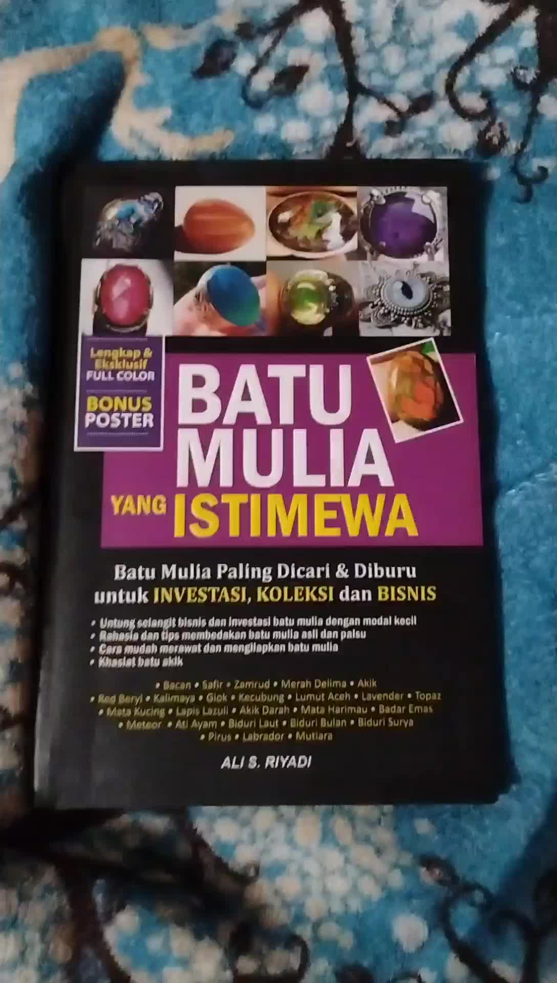 Batu mulia yang istimewa.