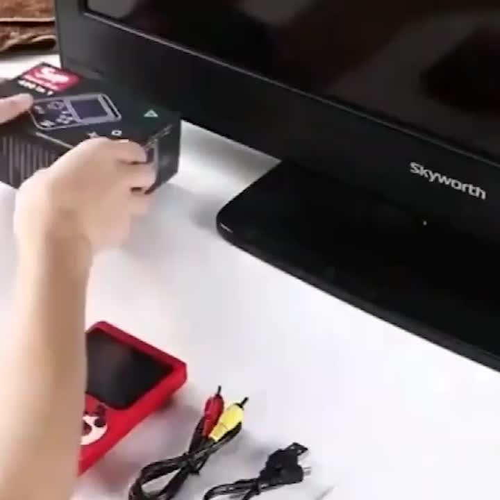Smartcom Game Boy Mini SUP LCD Retro 400 Permainan Anak Game Box Portabel 1 / 2 PLAYER Console Games