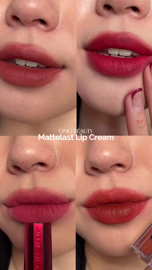 PAKET OMBRE Lipcream OMG Oh My Glam Lip Cream Ombre Lips Bibir - Paket 2 Pcs