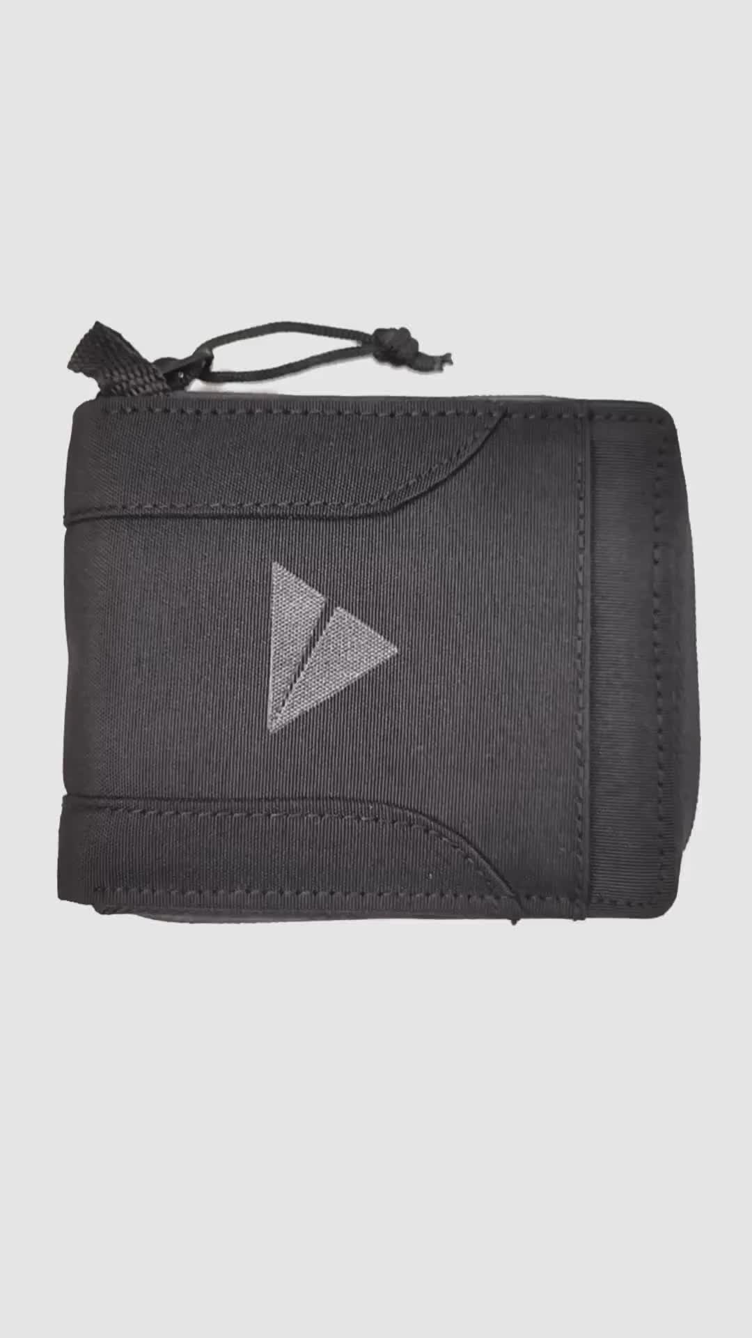 Kaneen SATILION - Dompet Kartu pria - Hanging Wallet - Dompet Gantung Leher Waterproof anti bara api