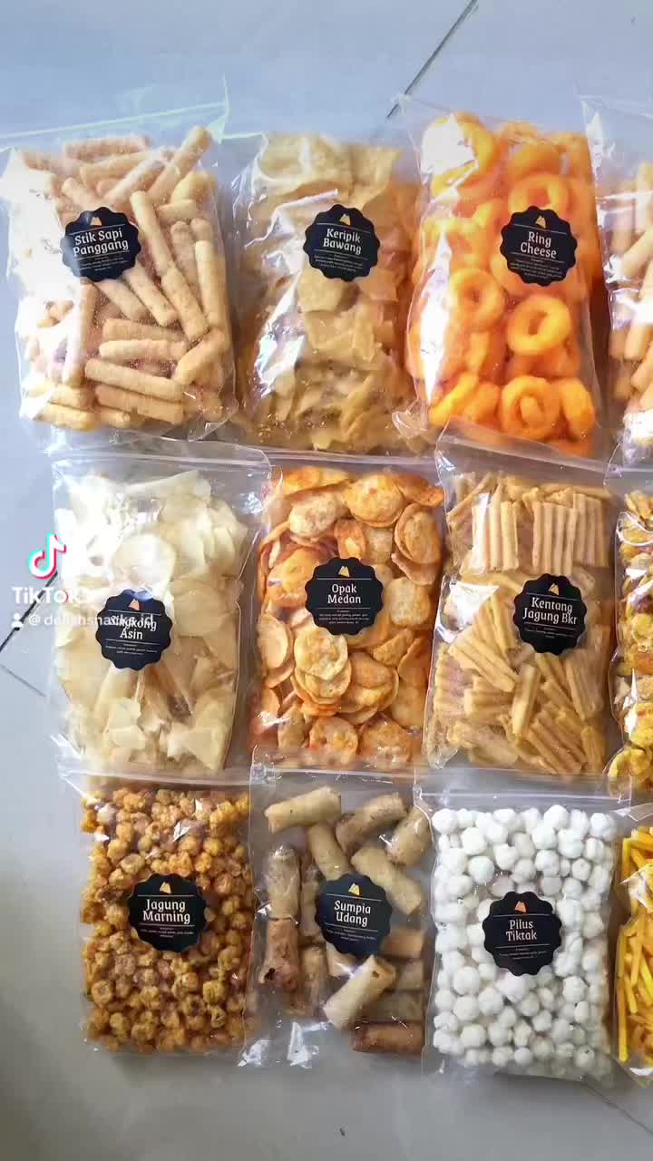 [DELISH SNACKS] Aneka Snack Serba 5 Ribu Bebas Pilih Rasa / Makanan Ringan Cemilan Camilan Manis Asin Gurih Bawang Cokelat