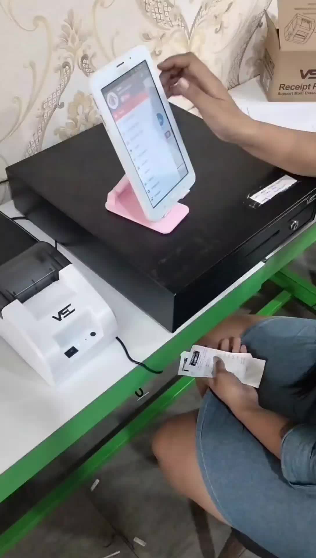 Paket Lengkap mesin kasir Tablet dan Program