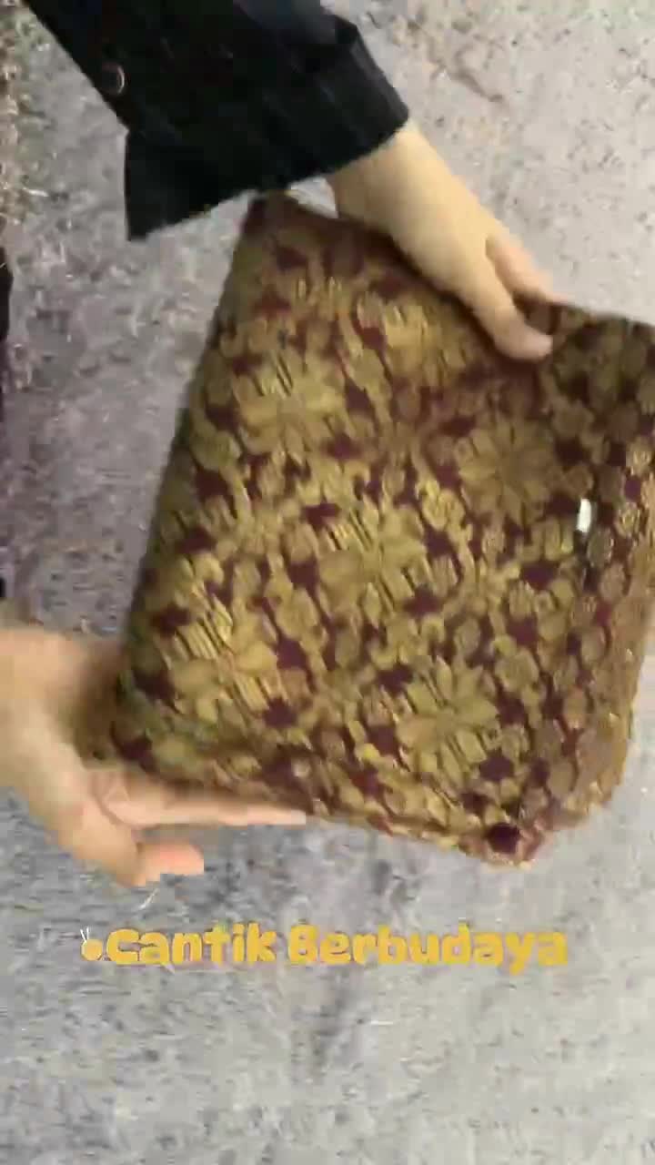 Rok Songket Span / Rok Songket Siap Jadi / Rok Songket Bawahan Kebaya Wanita Motif Batik Tenun Kondangan Kancing Pengait dan Karet Samping