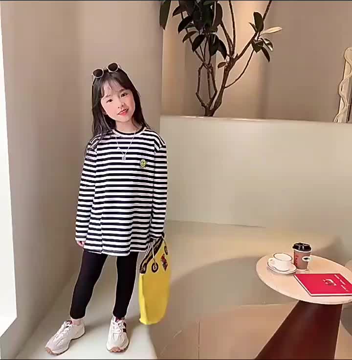 [PAKET RANDOM 5 PCS] Legging Anak Perempuan KOREA  1-8 Tahun/Bawahan anak Cewek /serat katun premium/Bawahan Neci Mix Variasi Katun Lembut Nyaman Blue Hitam Pink Putih