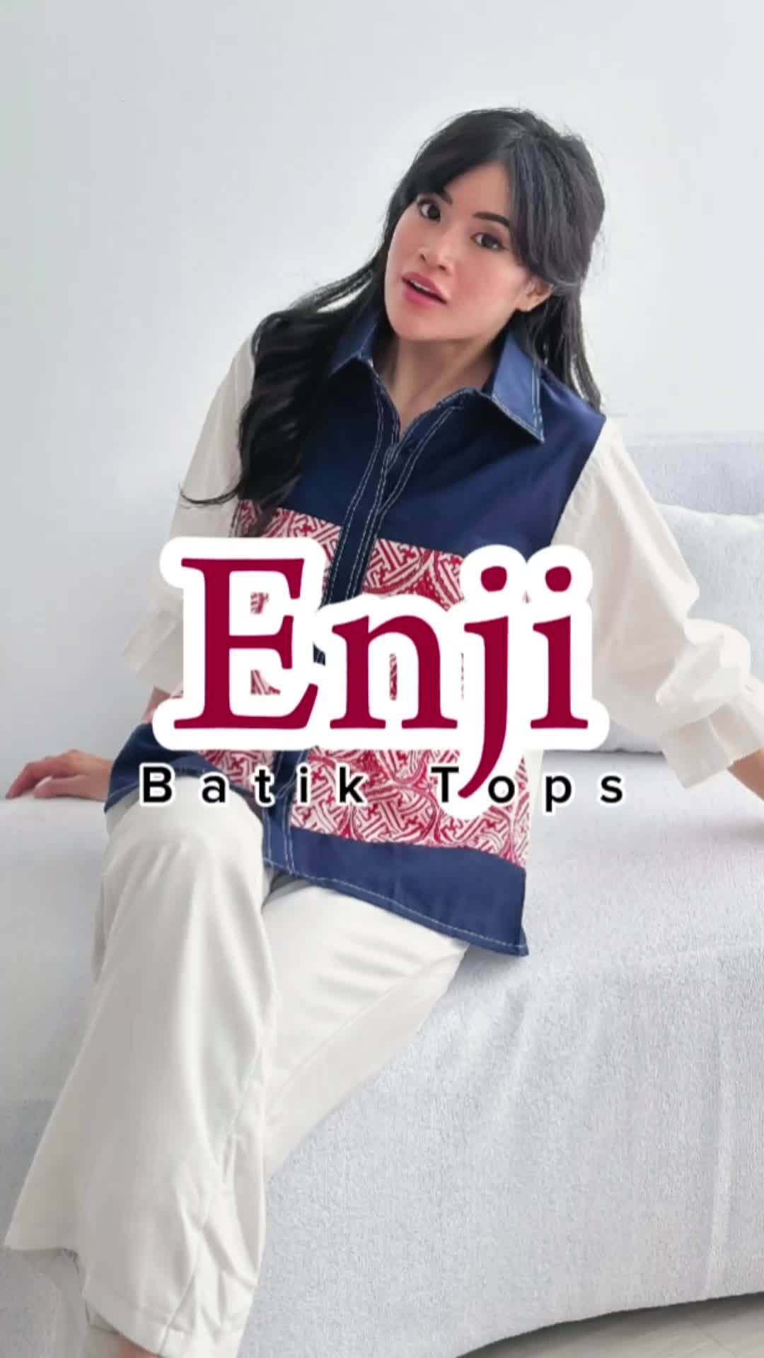 CallieTamami - A 6665 Enji Batik Tops