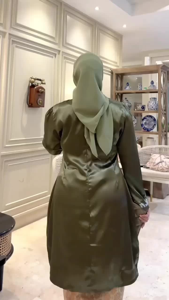 Dhei Store Atasan / Setelan Kebaya Kiki Payet Mutiara Modern Set Kebaya Melayu / Kebaya Wisuda Best Seller Kondangan