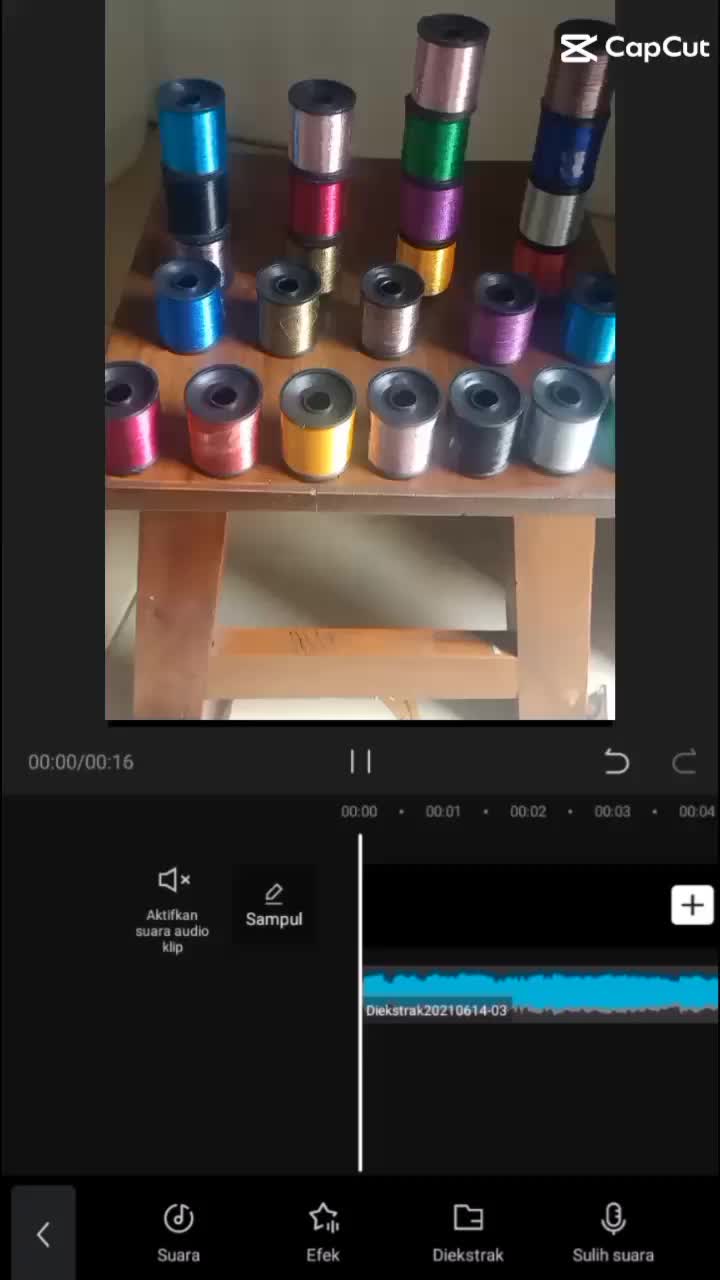 benang wraping pancing joran metalik panjang 100 meter lebih Tegek