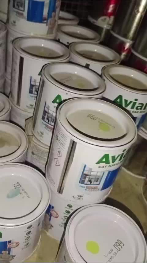 Cat besi Avian 100cc/cat kayu /cat minyak/cat avian high gloss enamel Avian 100 cc