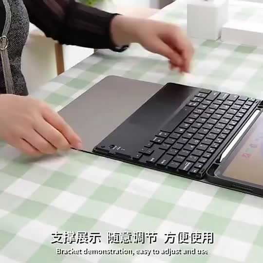 Paket 3 in 1 Keyboard For Samsung Galaxy Tab A9+ A8 A7 S5E S6 S7 S8 S9 FE Plus 2024 2023 2022 SET Touchpad Wireless Keyboard Bluetooth Mouse Case Slot Pen Magnet Touchpad Keys Bookcover Warna Hitam Magnet Magnetic Standing 10.9 11 12.4 10.4 10.5 Inch Led
