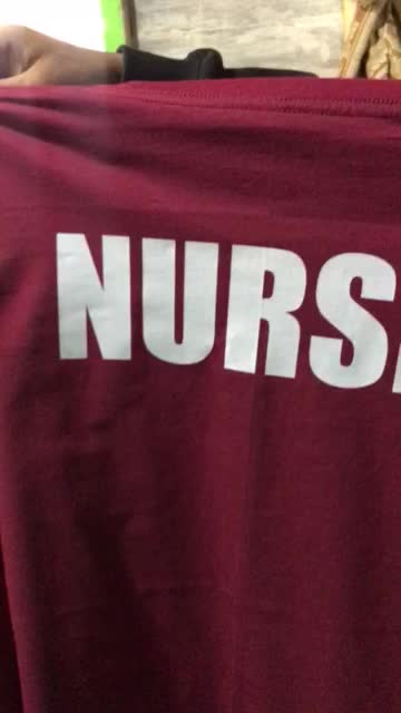 BAJU ATASAN KAOS NURSE PERAWAT KEMENKES PPNI LOGO CUSTOM NAMA LENGAN PANJANG