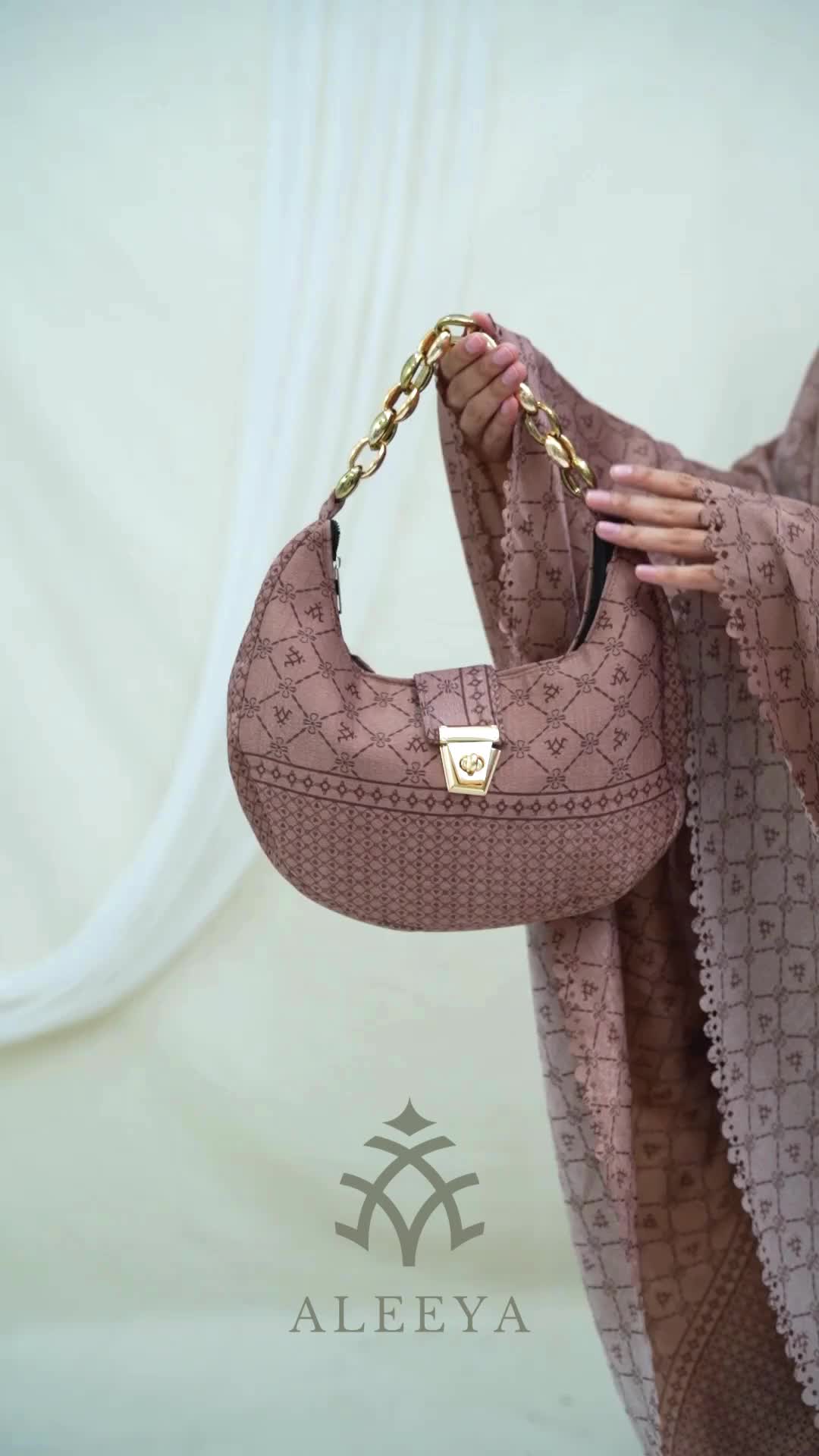 ALEEYA - Mukena Dewasa Santorini Silk Premium 2in1 Aleeya Series