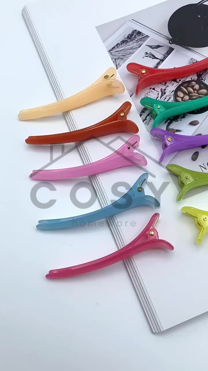 COSY Jepit Rambuh Duckbill Clip Hair Warna Warni Jepitan Potong Rambut Rebonding Salon / Jepit Rambut Jepitan Poni mini