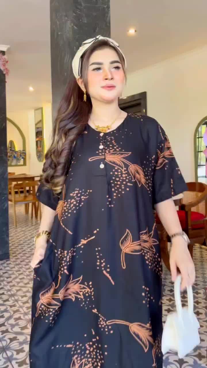 Daster Jumbo Tulip XXXL LD 130 Rayon Busui Nyaman Adem