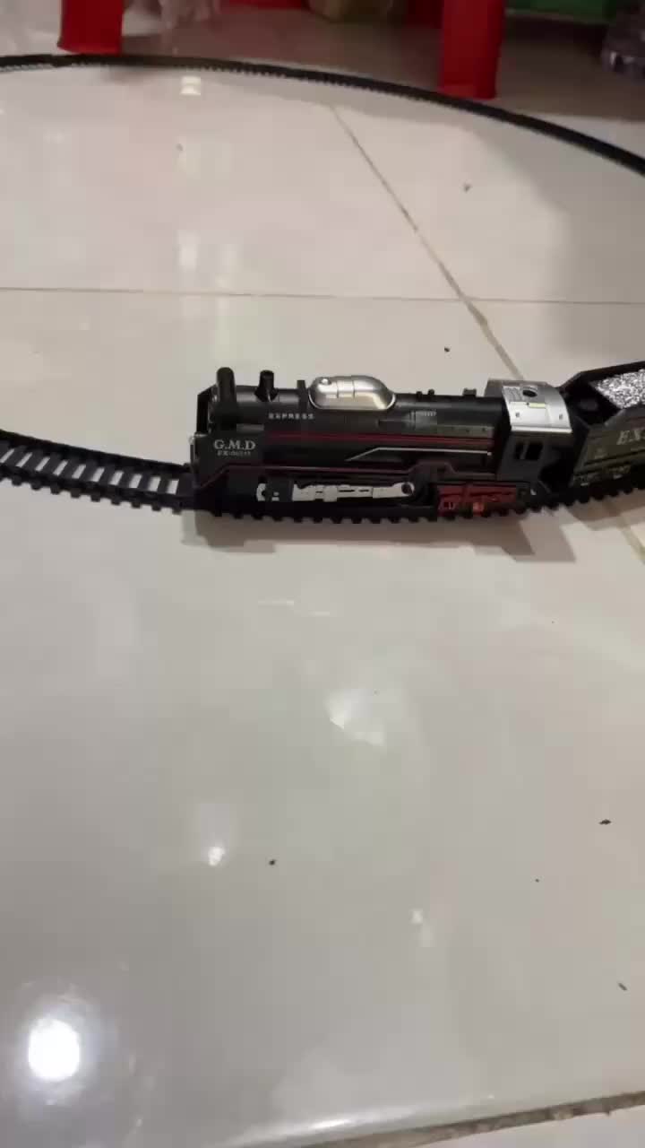 Mainan Anak Kereta Api PR 17572 /Mainan Edukasi Anak Kereta Api Bisa Nyala Lampu