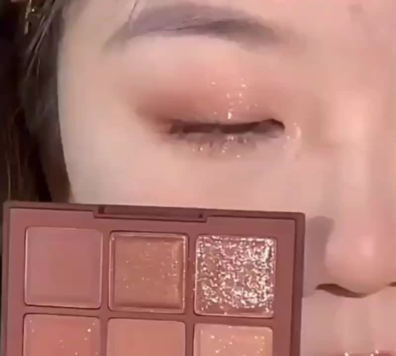 cod&ready Eyeshadow Chocolate Matte Korean Eyeshadow Palette 9 Warna Matte global shop2008