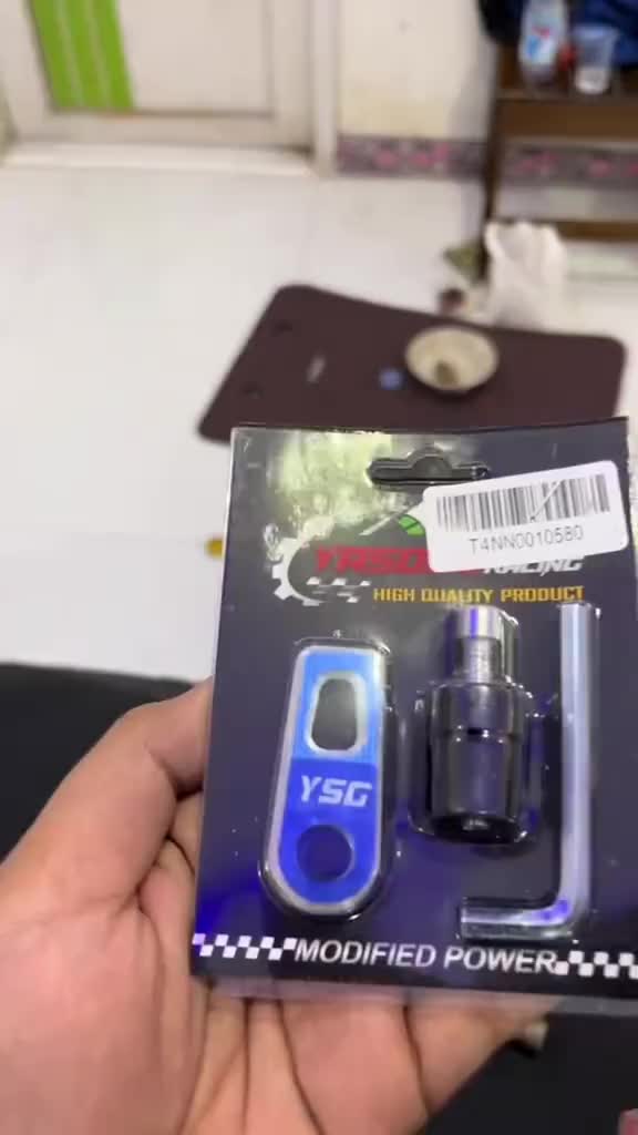 Gantungan Baarang Universal FULL CNC Motorcycle Baut Laser YSG GANTUNGAN BARANG MOTOR UNIVERSAL YSG PERFOMANCE Accessories Akrilik Karet Motorcycle