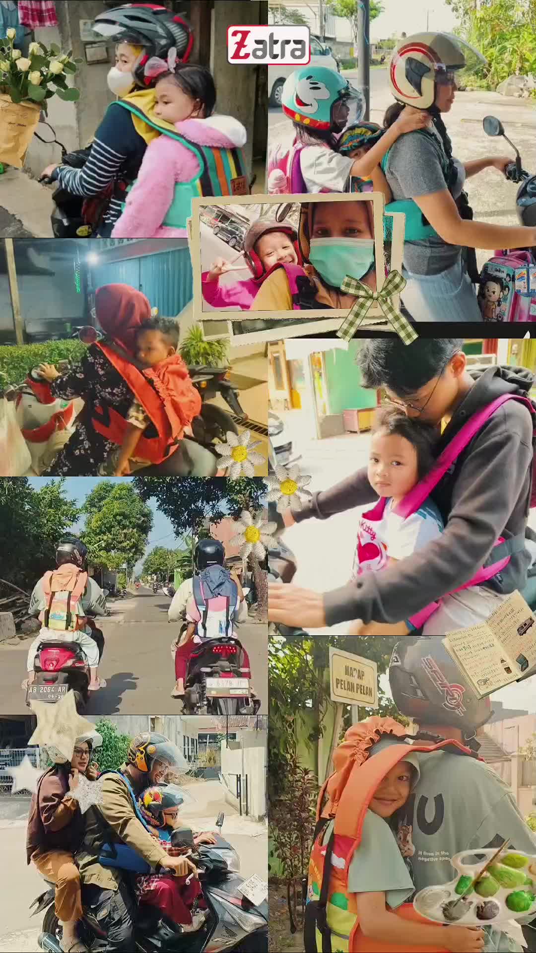 Zatra Sabuk Bonceng Anak Wayang Topi dan Penyangga Bawah