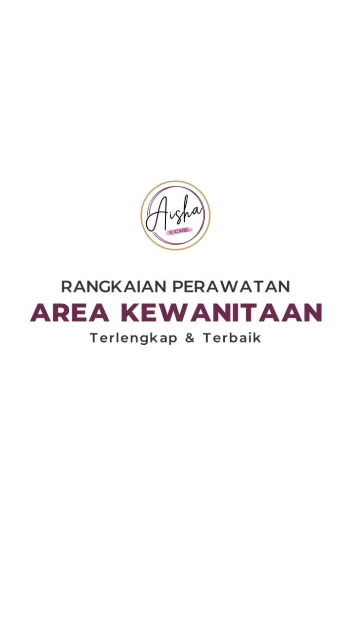 Aisha Paket V-Care 2 Solusi Perawatan Kewanitaan Setelah Menikah