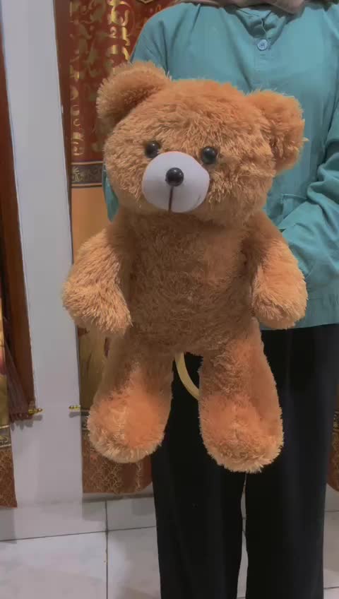 Tas boneka beruang selempang gendong kepala import termurah virall