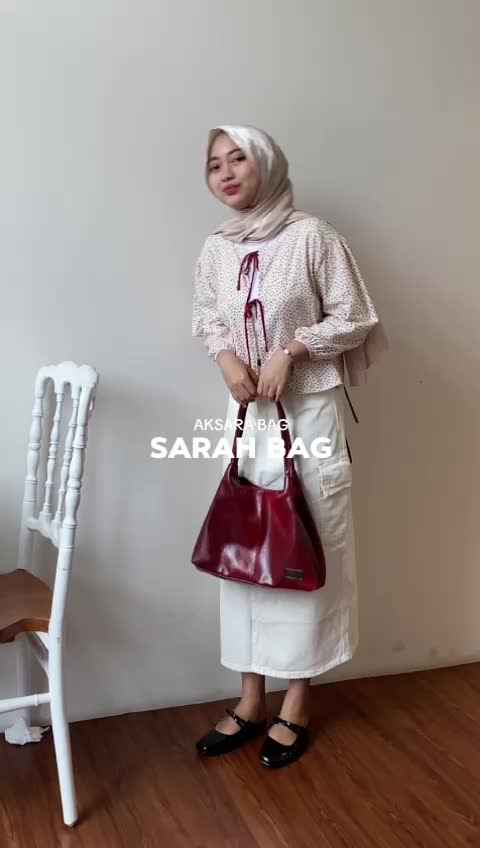 Totebag Wanita AksaraSarah / Tas Wanita Tote Bag / Shoulderbag Cewek