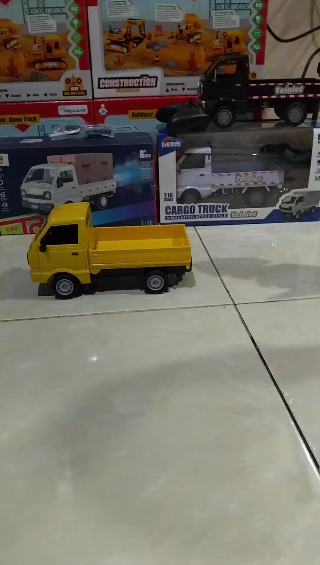 Mainan Mobil Remote pickup - Box - angkot batre cas bisa jalan ada lampu