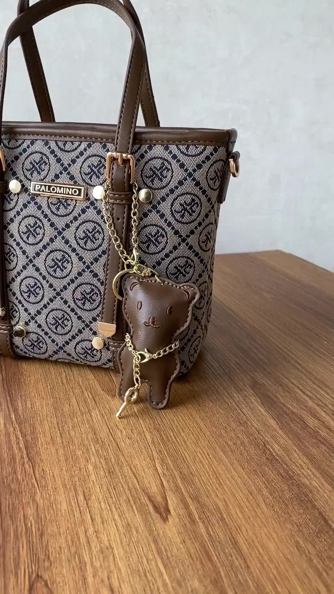 Palomino Isabela Handbag - Khaki Kanvas Wanita