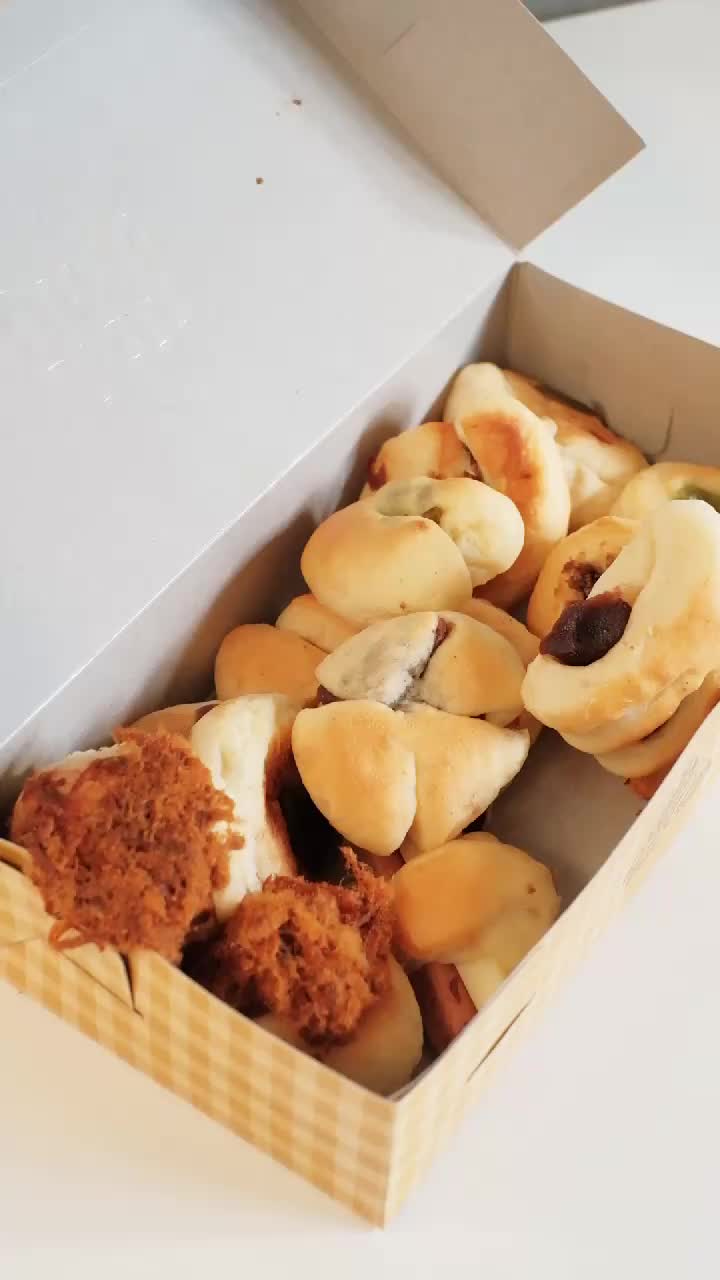 Arkhan Bakery Roti Unyu Mix Varian Rasa Roti Unyil