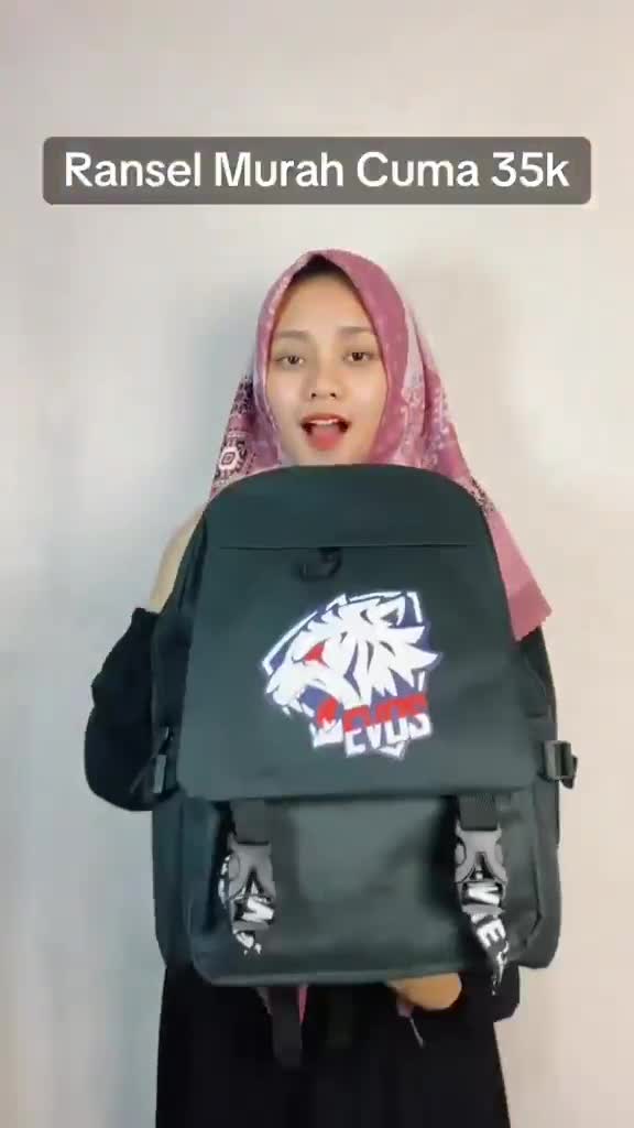 Tas Ransel EVOS/RRQ Anak SD SMP SMA - Backpack Esport Unisex Fashion