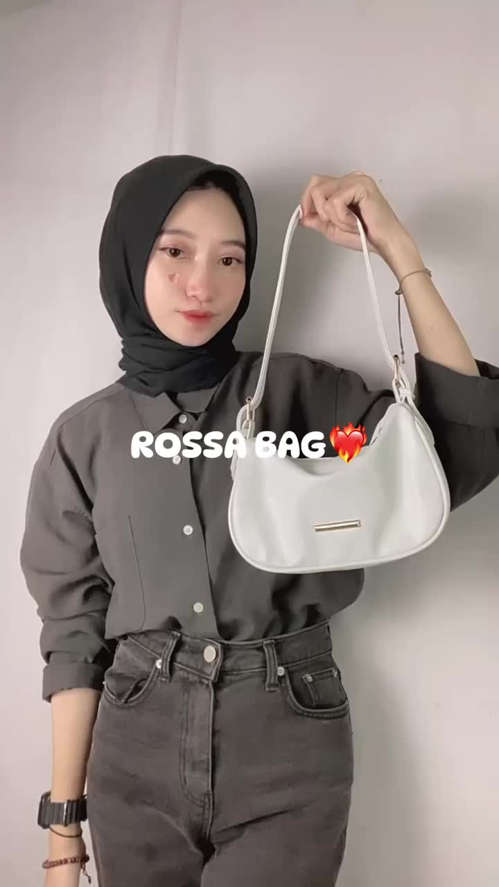 Tas Wanita Kekinian - Rossa Bag New Style Shoulder Bag Tas Bahu wanita Terbaru 2025