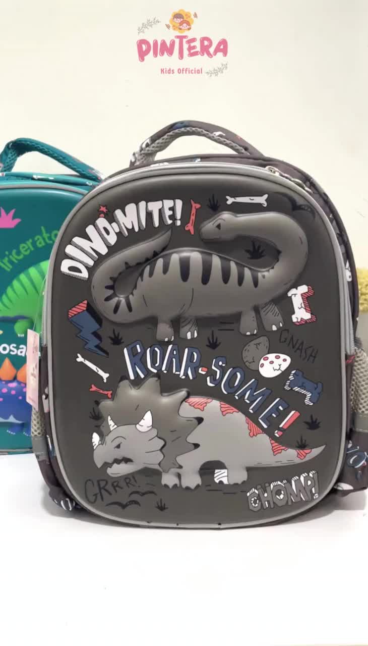 Pintera - Tas Sekolah Anak Laki - Laki TK SD Ransel Fashion Dino - Mite